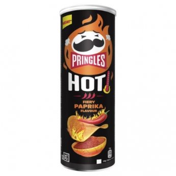PRINGLES Hot fiery paprika, 160g