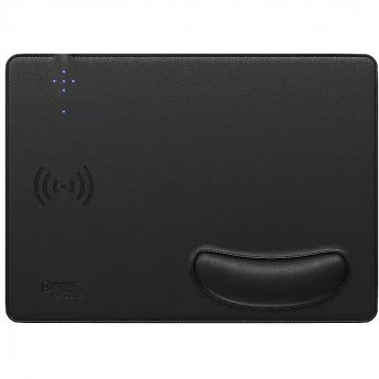 Prio Fast Wireless Charging Mouse Pad 15W (USB-C), Black