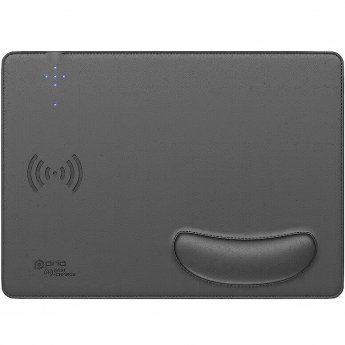 Prio Fast Wireless Charging Mouse Pad 15W (USB-C), Grey