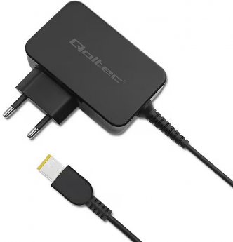 Qoltec 51035 power adapter/inverter Indoor 45 W Black