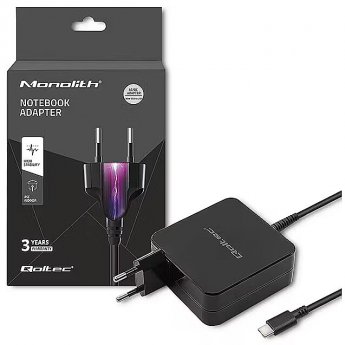 Qoltec 51741 Laptop AC power adapter 90W 4.5A 20.3V USB typ C