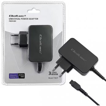 Qoltec Power adapter 45W 8 plugins