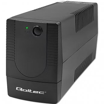 Qoltec Uninterruptible power supply, 1000VA, 600W
