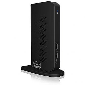 Raidsonic IB-DK2252AC, docking station (black, USB-A, HDMI, DP)