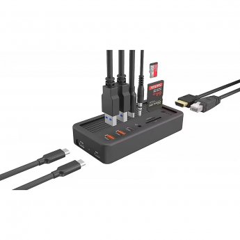 Raidsonic IB-DK4072M-CU31 10in1, NVMe SSD slot