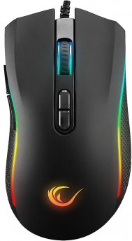 Rampage Myszka gamingowa Rampage SMX-R44V2 przewodowa 12800 dpi optyczna czarna