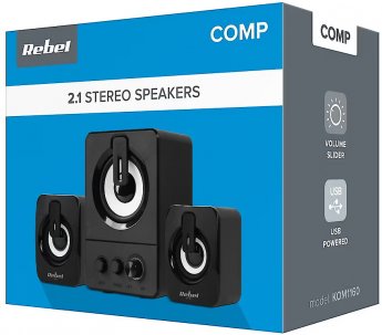 Rebel Comp CS-50 2.1 PC Speakers
