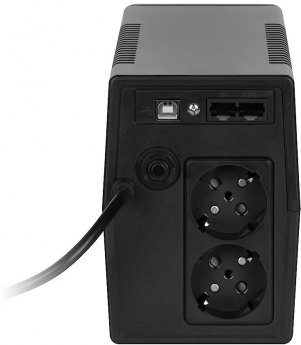 Rebel Nanopower Plus 650 UPS | Off-line | Sinusoida| 650VA | 360W  | LCD | USB