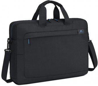 Rivacase Boboli Laptop briefcase bag, 15.6-16", Black