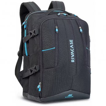 Rivacase Borneo Gaming backpack, 17.3", Black