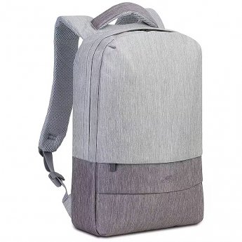 Rivacase Prater anti-theft Laptop backpack, 15.6", Grey/Brown