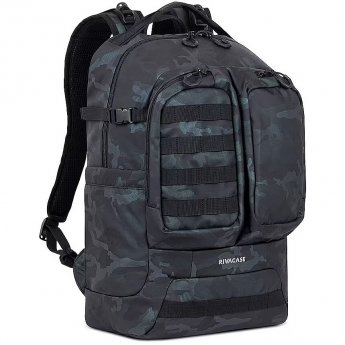 Rivacase Sherwood Laptop backpack, 17.3", Camo navy