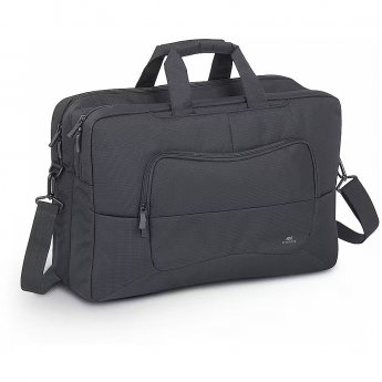 Rivacase Tegel Laptop Bag, 17.3", Black