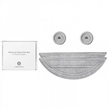 Roborock Vacuum Cleaner Accessory|ROBOROCK|D-Vibrarise 2.0 + Edge Mop Kit|For Saros0 10/Saros5 10/Saros0 10(R&D)/Saros5 10(R&D)|8.02.0397