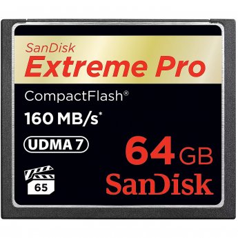 SanDisk Extreme Pro, CF, 62GB