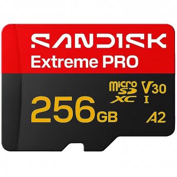 SanDisk Extreme PRO microSD UHS-I 256 GB MicroSDHC