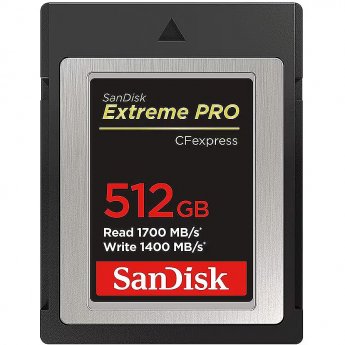 Sandisk Extreme Pro, SDCFexpress, 512GB, Type-B