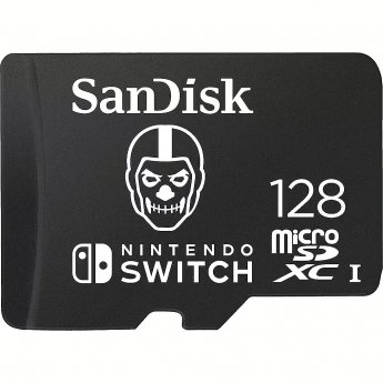 Sandisk For Nintendo Switch, Fortnite Edition, microSDXC, 128GB, UHS-I, U3, Class 10