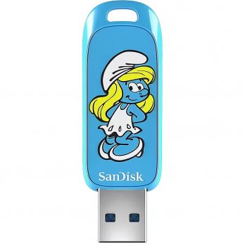 Sandisk Smurfness, 256GB, Blue