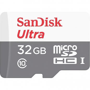 SanDisk Ultra Light, microSDHC, 32GB, UHS-I, Class 10