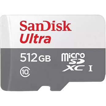 Sandisk Ultra Light, microSDXC, 512GB, UHS-I, Class 10