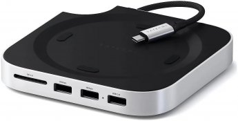 Satechi Stand Hub Mac Mini M4 with SSD Enclosure