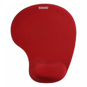 Savio Gel Mouse Pad, Red