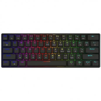 Savio Mechanical keyboard BLACKOUT X2 OUTEMU Blue, Hot Swap