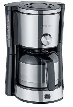Severin KA 4845, Stainless steel/Black 