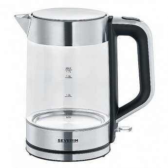 Severin WK 3420, Stainless steel/Glass