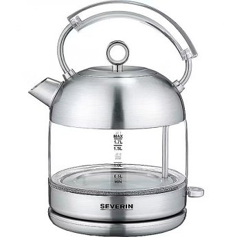 Severin WK 3459, Stainless steel/Glass
