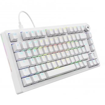 Sharkoon Gaming Tastatur Skiller SGK25 weiß DE
