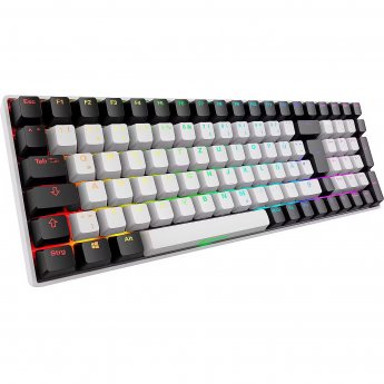 Sharkoon SKILLER SGK50 S2 (white, DE layout, Gateron Brown)