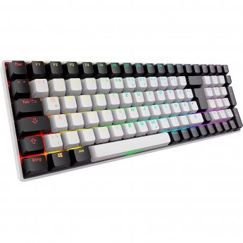 Sharkoon SKILLER SGK50 S2 (white, DE layout, Gateron Red)