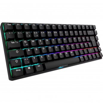 Sharkoon SKILLER SGK50 S3 PBT (black, DE layout, Gateron G Pro 3.0 Yellow)