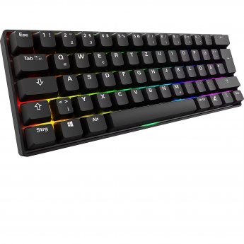 Sharkoon SKILLER SGK50 S4 Gen2 PBT (black, DE layout, Gateron G Pro 3.0 Yellow)