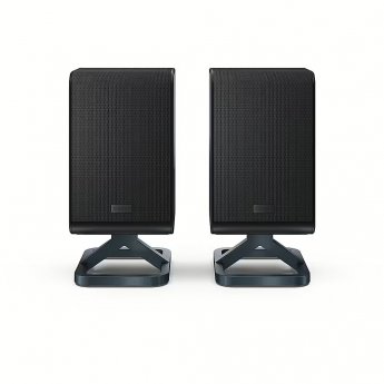 Sharp HT-SPR52021(BK) Q Soundbar 2.0.2 Wireless Rear Surround Speakers, Black |