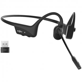 Shokz Słuchawki dokostne Shokz OpenComm2 USB-A czarne