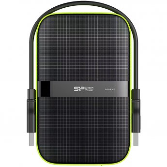 Silicon Power Armor A60, 4TB, Black & Green