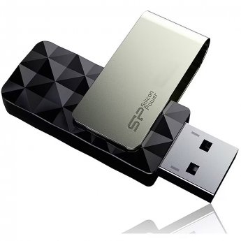 Silicon Power Blaze B30, 8GB, USB3.0, Black