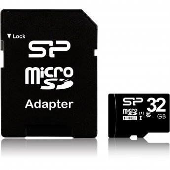 Silicon Power microSDHC, 32GB, Class 10, UHS-I, U1 +Adapter