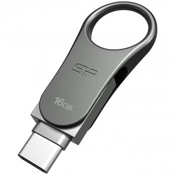 Silicon Power Mobile C80, 16GB, Silver