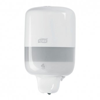 Šķidro ziepju turētājs TORK Elevation S2, tilpums 475 ml, 206 x 112 x 114 mm, baltā krāsā