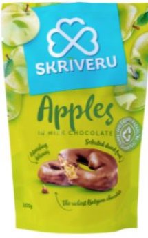 SKRĪVERU Āboli piena šokolādē 100g