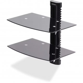 Startech Dual Floating Wall-Mounted AV Shelves