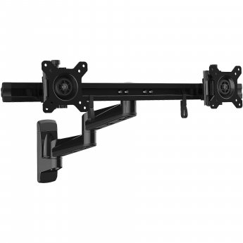Startech Wall Mount Dual Monitor Arm, 15-24"