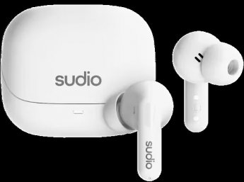 Sudio Earbuds | C8 | Bluetooth | In-ear | Microphone | White | Noise canceling | Wireless