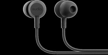 Sudio Earbuds | V3 | In-ear | Microphone | Dusty Black
