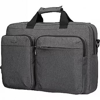 Targus HYBRID 16" BRIEFCASE BACKPACK, GREY