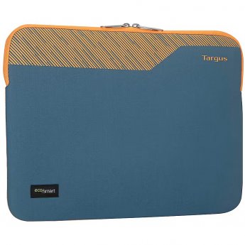 Targus Pulse EcoSmart Sleeve, 13-14", Blue/Orange